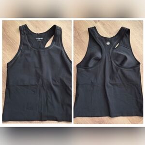 Tory Burch RACERBACK Black Tank Top SPORTS BRA XL